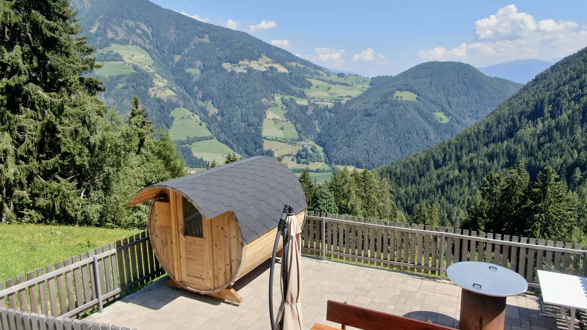 Apartments with BBQ e sauna panorama